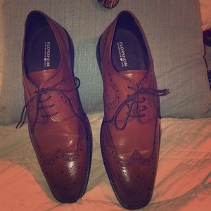 NWOT Florsheim wing tip dress shoes Sz 10 1/2